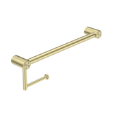 Mecca Care 25mm Nero Toilet Roll Rail 450mm - Brushed Gold